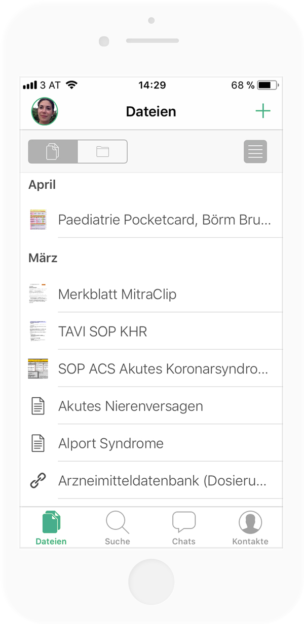 screen ordnen screenshot